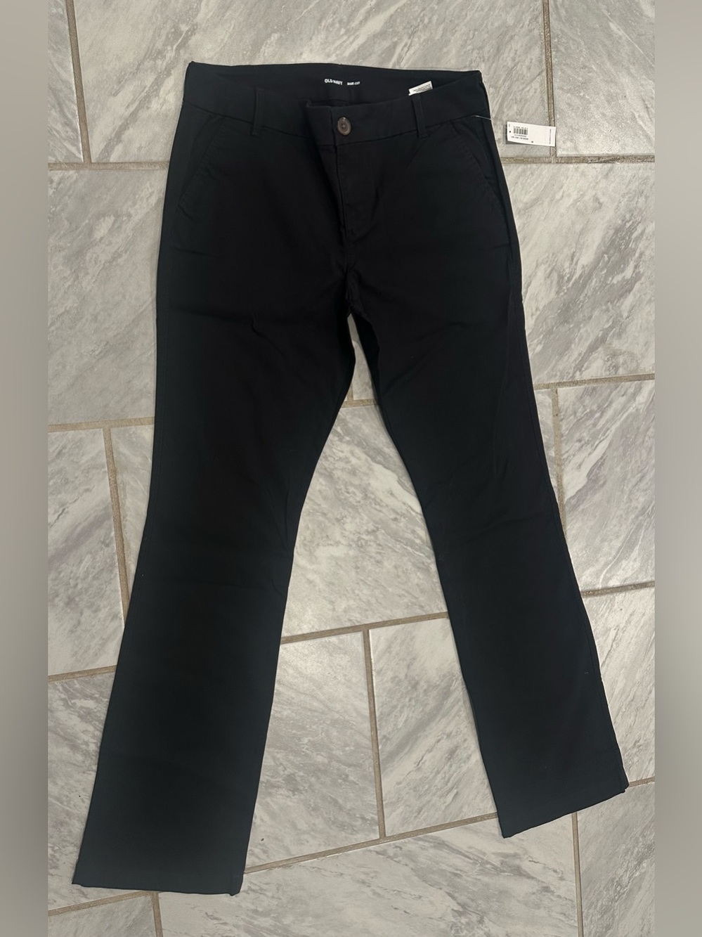 NWT Old Navy Womens Black Bootcut Dress Pants Size 6 US (30Wx32L)